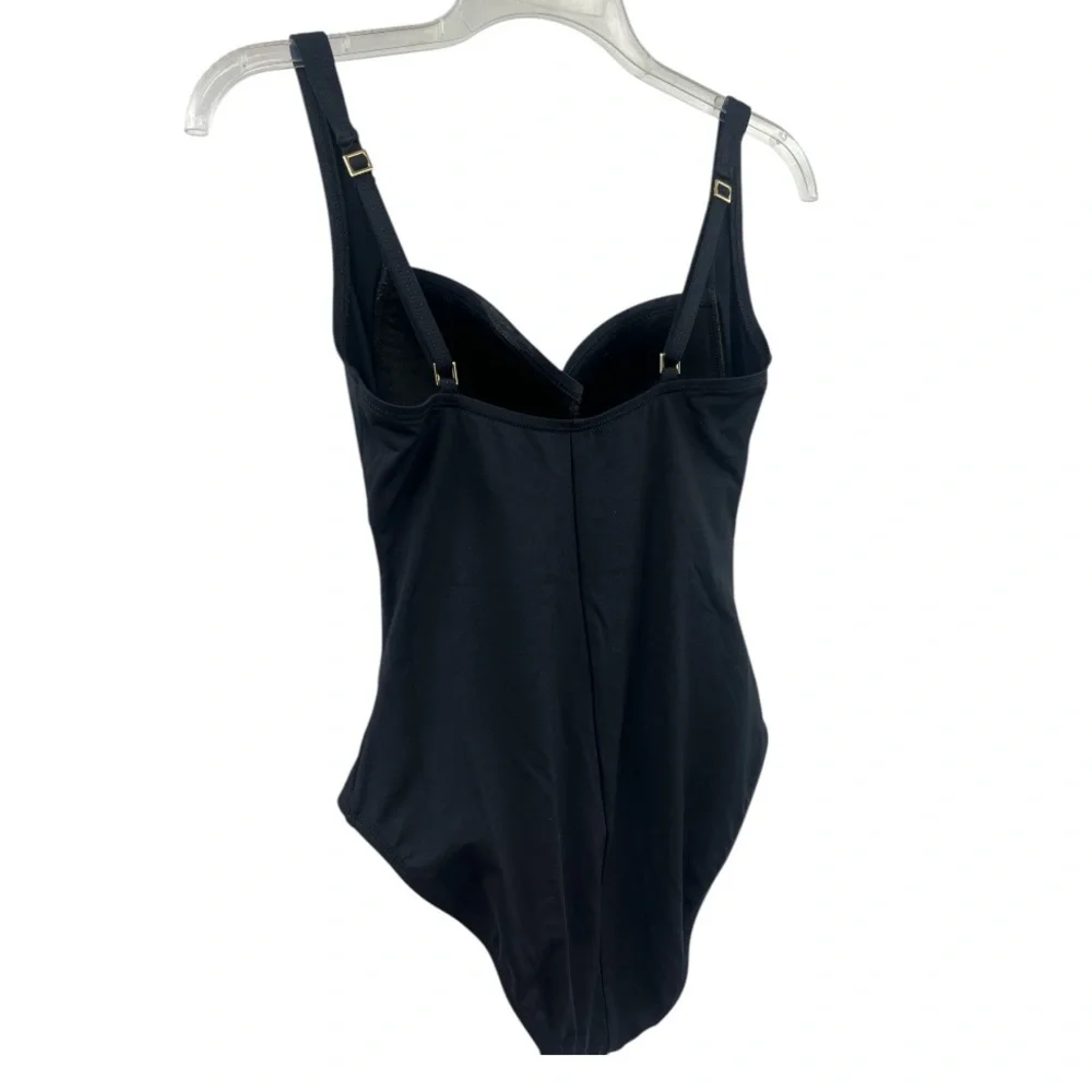 La Blanca Women's Black Swimsuit-one-piece SZ 10